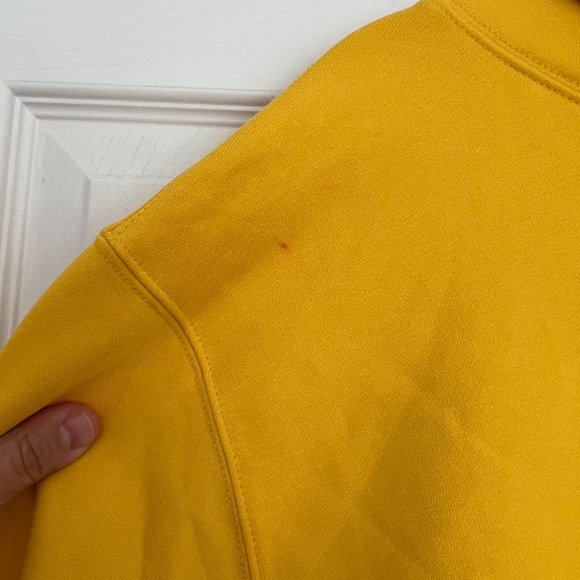 Helmut Lang Yellow NY Hoodie Sweatshirt - Picture 11 of 11